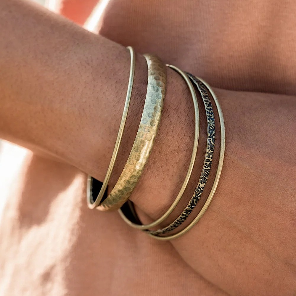 ❤️‍🔥5/$25❤️‍🔥 Get Into Gear Brass Bracelet
